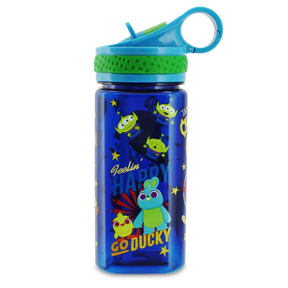 Toy Story 4 Water Bottle with Built-In Straw