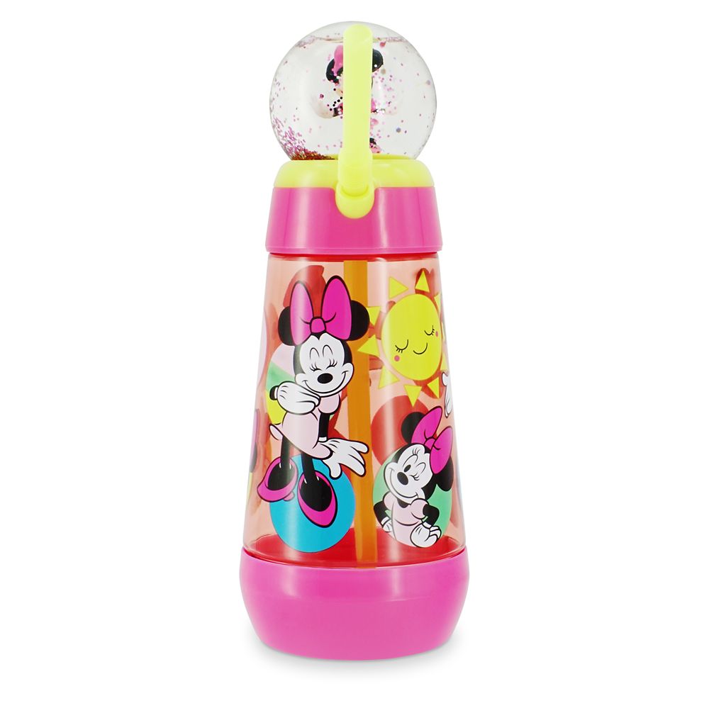 Minnie Mouse Snowglobe Tumbler with Straw
