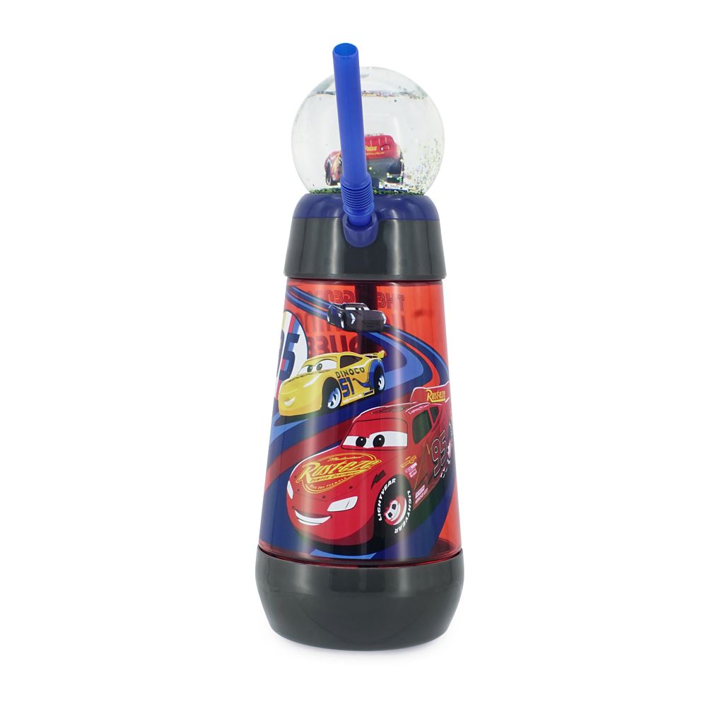 Cars Snowglobe Tumbler with Straw