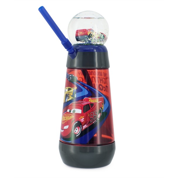 Cars Snowglobe Tumbler with Straw