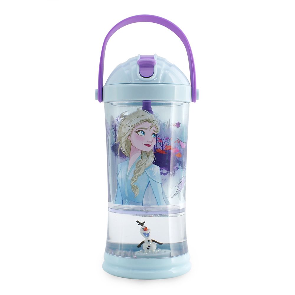 Frozen 2 Snowglobe Tumbler with Straw