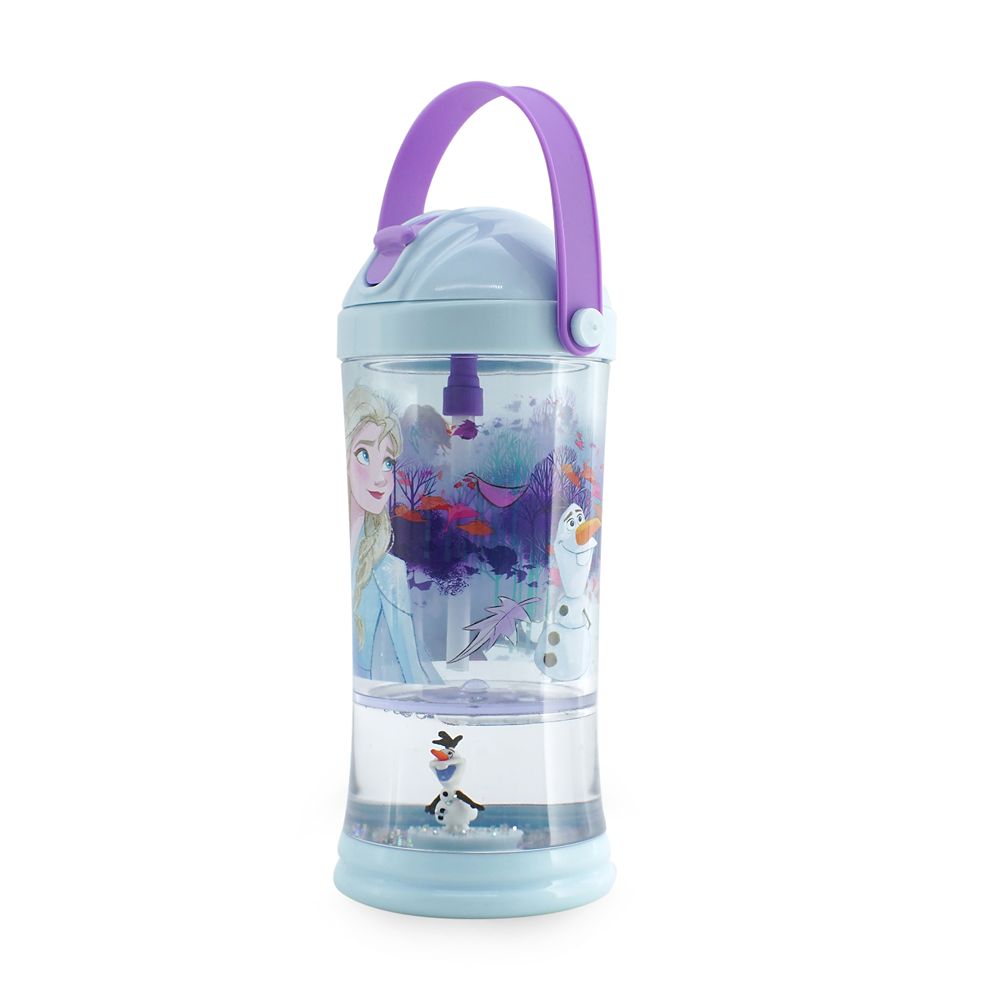 Frozen 2 Snowglobe Tumbler with Straw