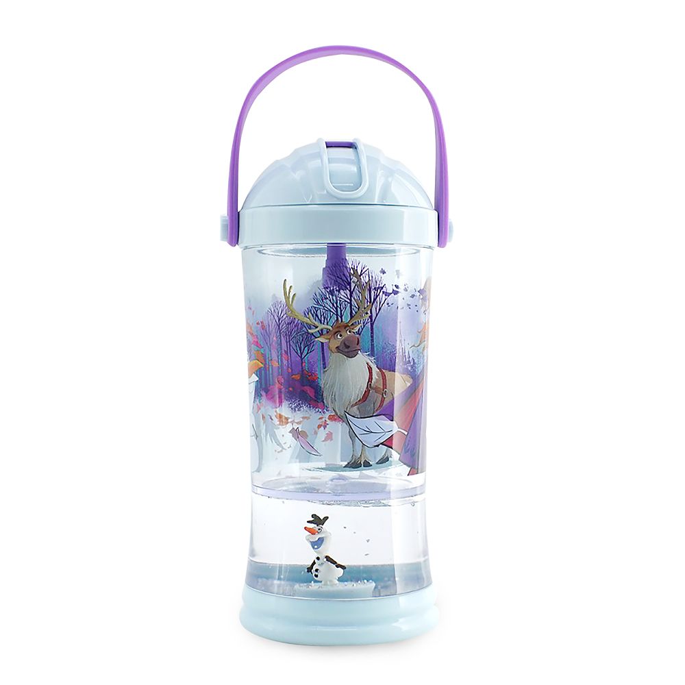 Frozen 2 Snowglobe Tumbler with Straw