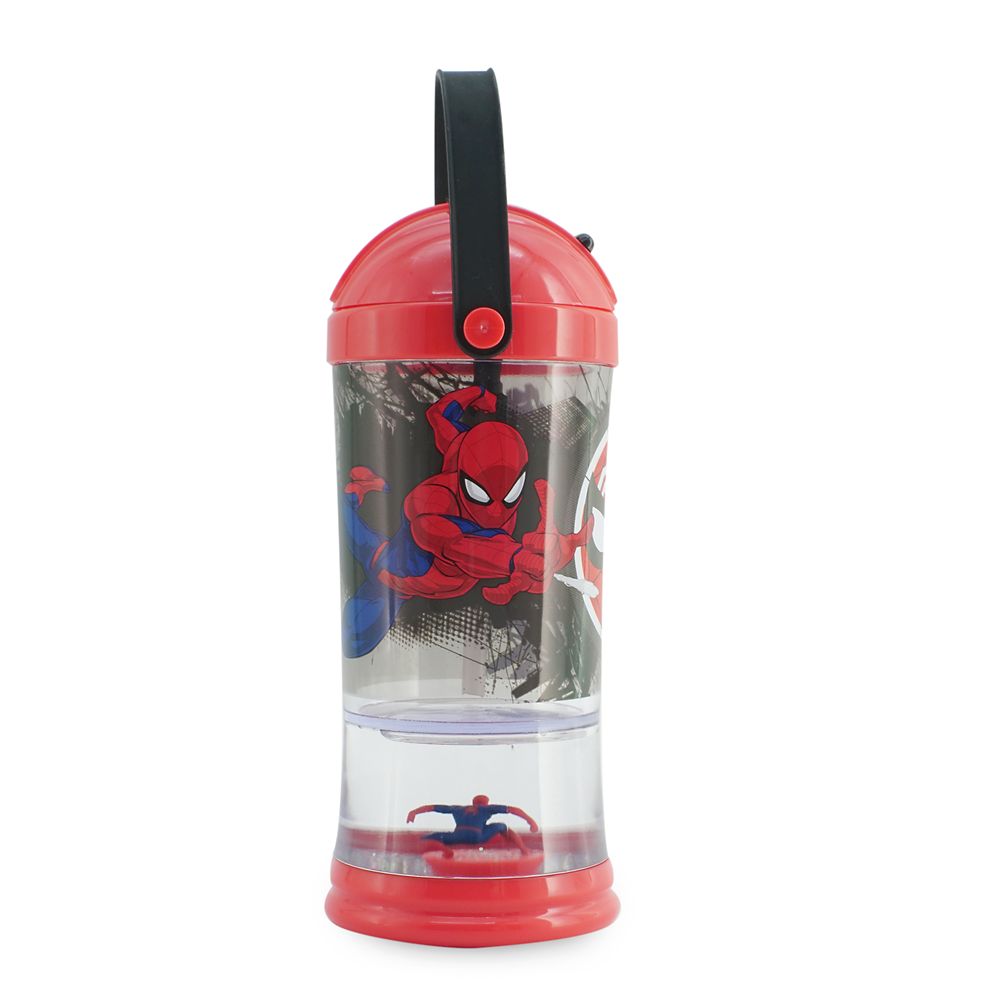 Spider-Man vs. Venom Snowglobe Tumbler with Straw