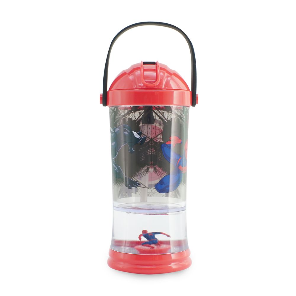 Spider-Man vs. Venom Snowglobe Tumbler with Straw