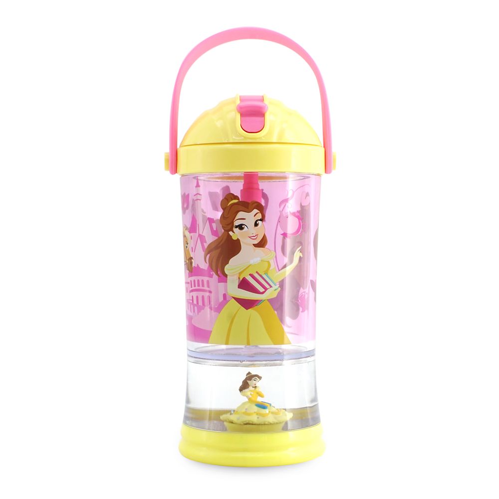 Belle Snowglobe Tumbler with Straw  Beauty and the Beast Official shopDisney