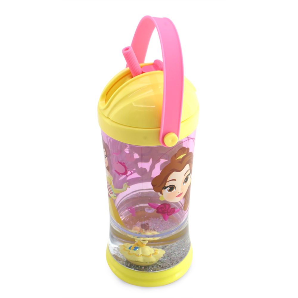 Belle Snowglobe Tumbler with Straw – Beauty and the Beast