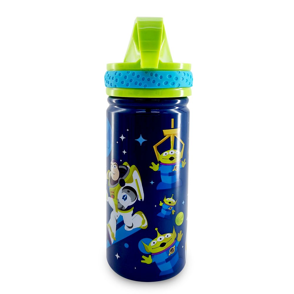 Toy Story Stainless Steel Water Bottle with Built-In Straw