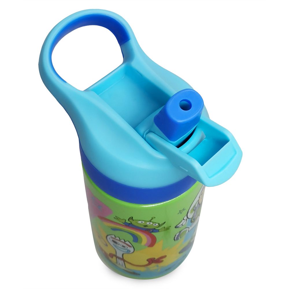 Toy Story Stainless Steel Water Bottle with Built-In Straw