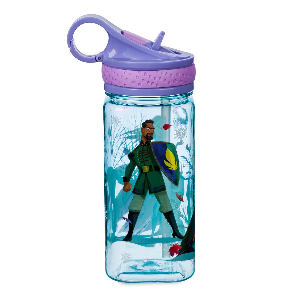 Frozen 2 Water Bottle with Built-In Straw