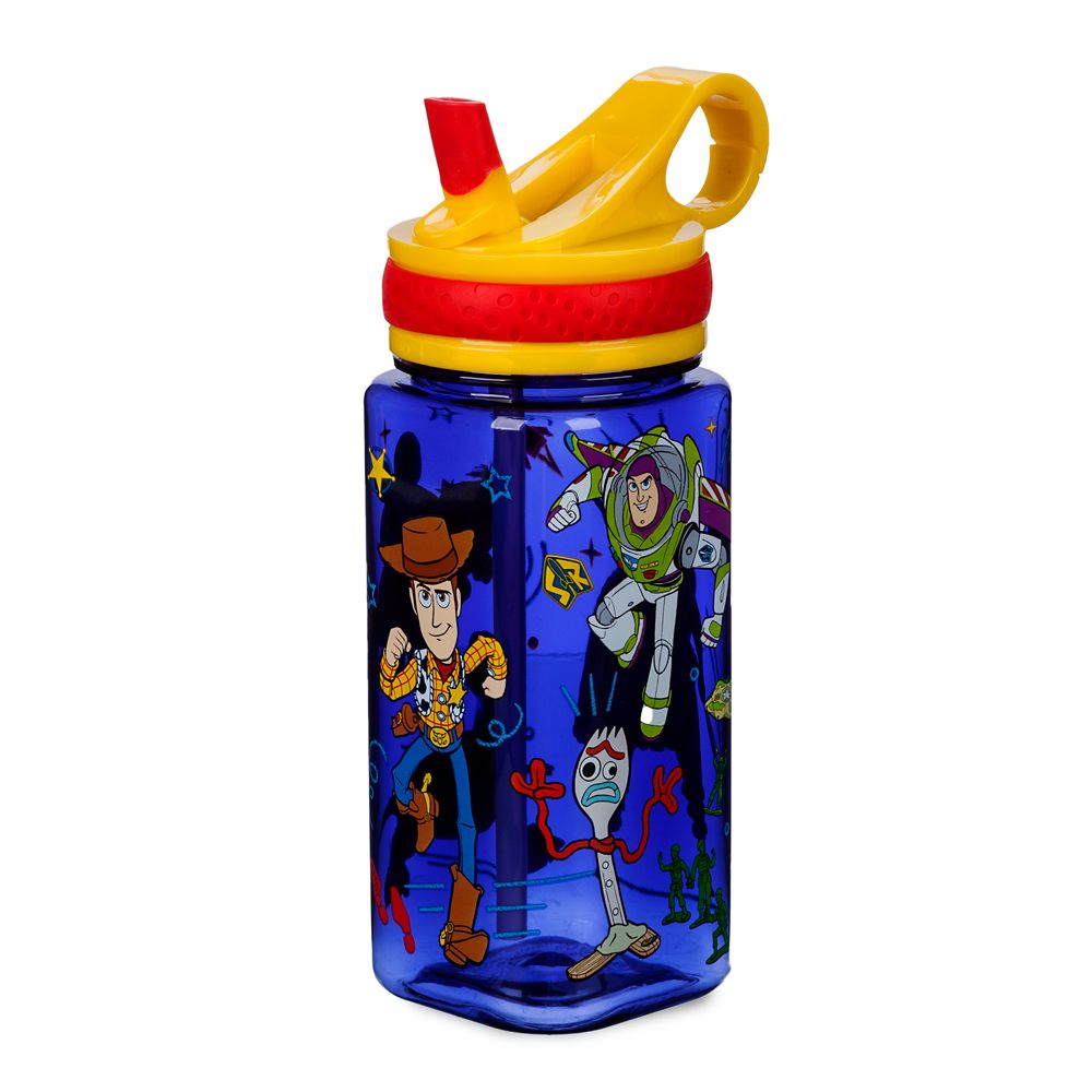 Toy Story 4 Water Bottle with Built-In Straw