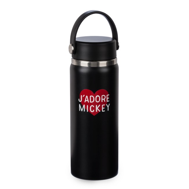 Mickey Mouse ''J'adore Mickey'' Stainless Steel Water Bottle