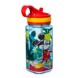 Mickey Mouse Water Bottle with Built-In Straw