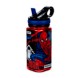 Spider-Man Water Bottle with Built-In Straw
