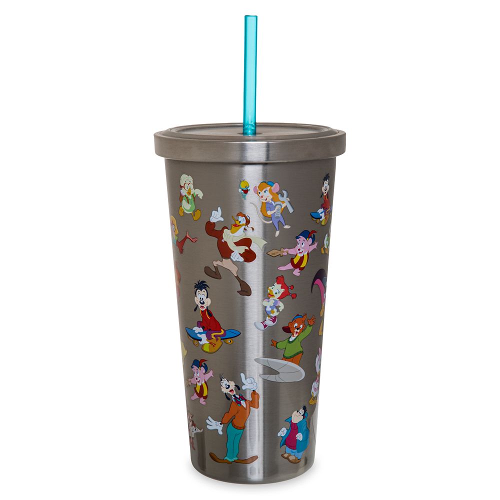 The Disney Afternoon Stainless Steel Tumbler with Straw