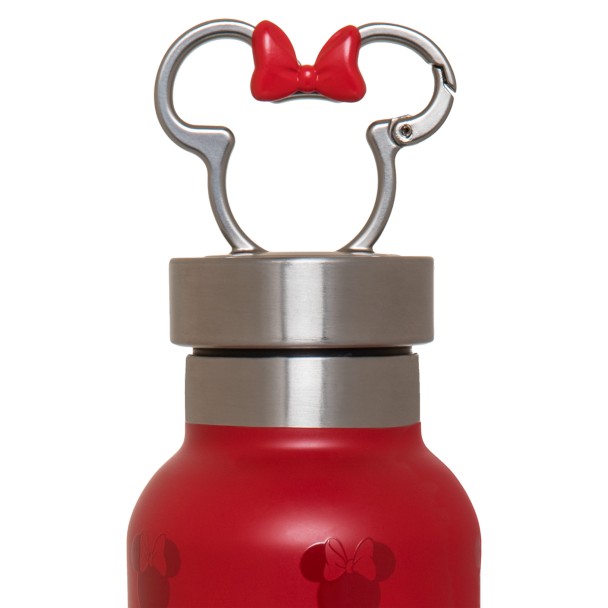 SHDL - Drink Bottle with Straw & Long Strap - Minnie Mouse