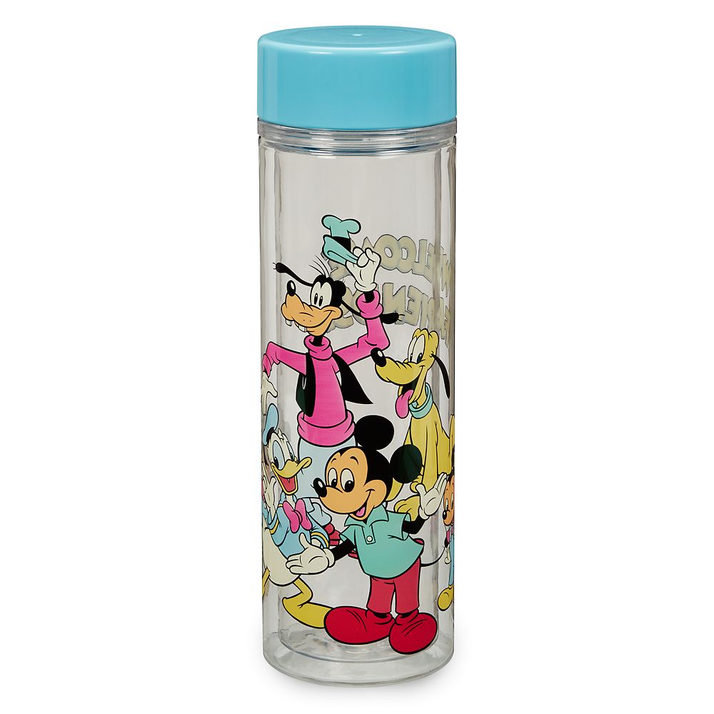 Mickey Mouse and Friends ”Welcome Friends!” Water Bottle now out