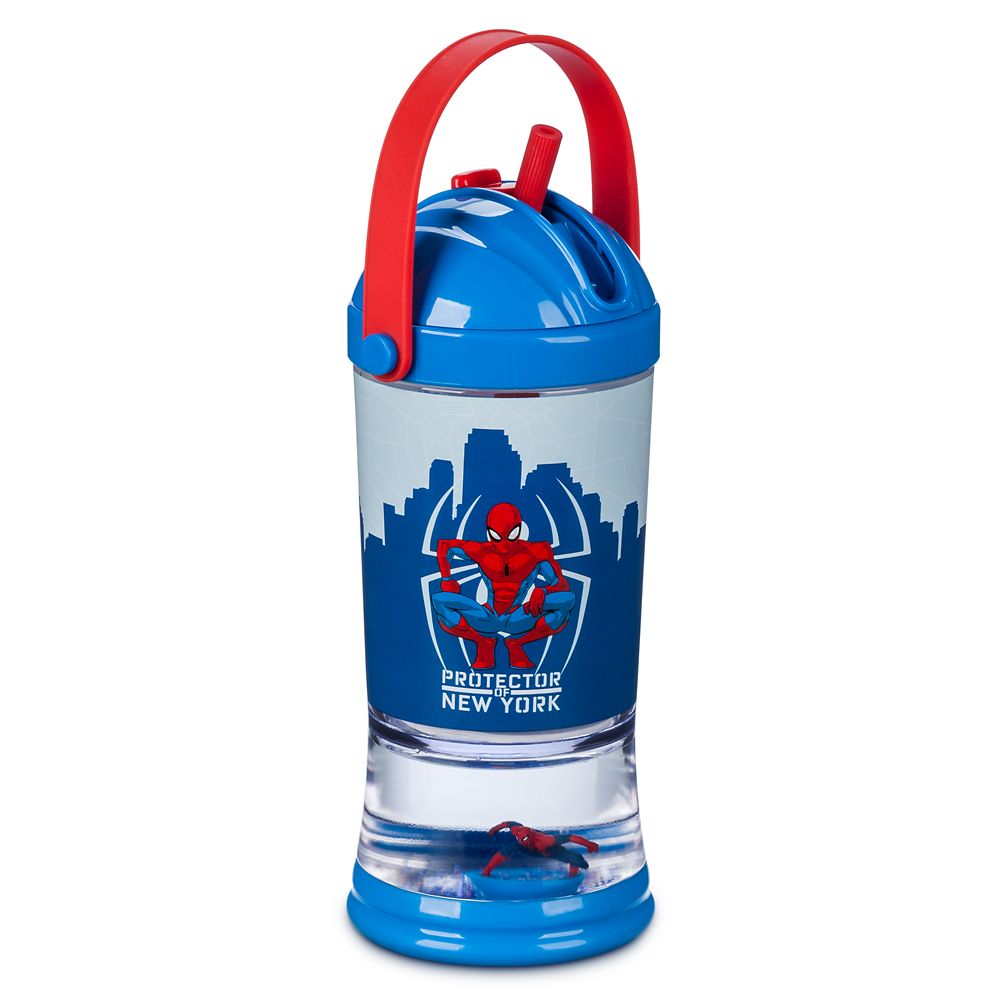 Spider-Man Tumbler with Built-In Straw