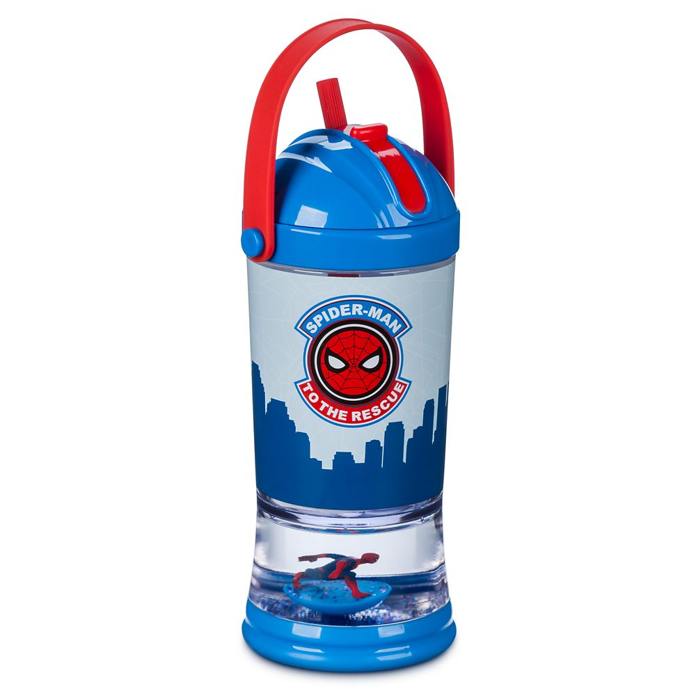 Spider-Man Tumbler with Built-In Straw