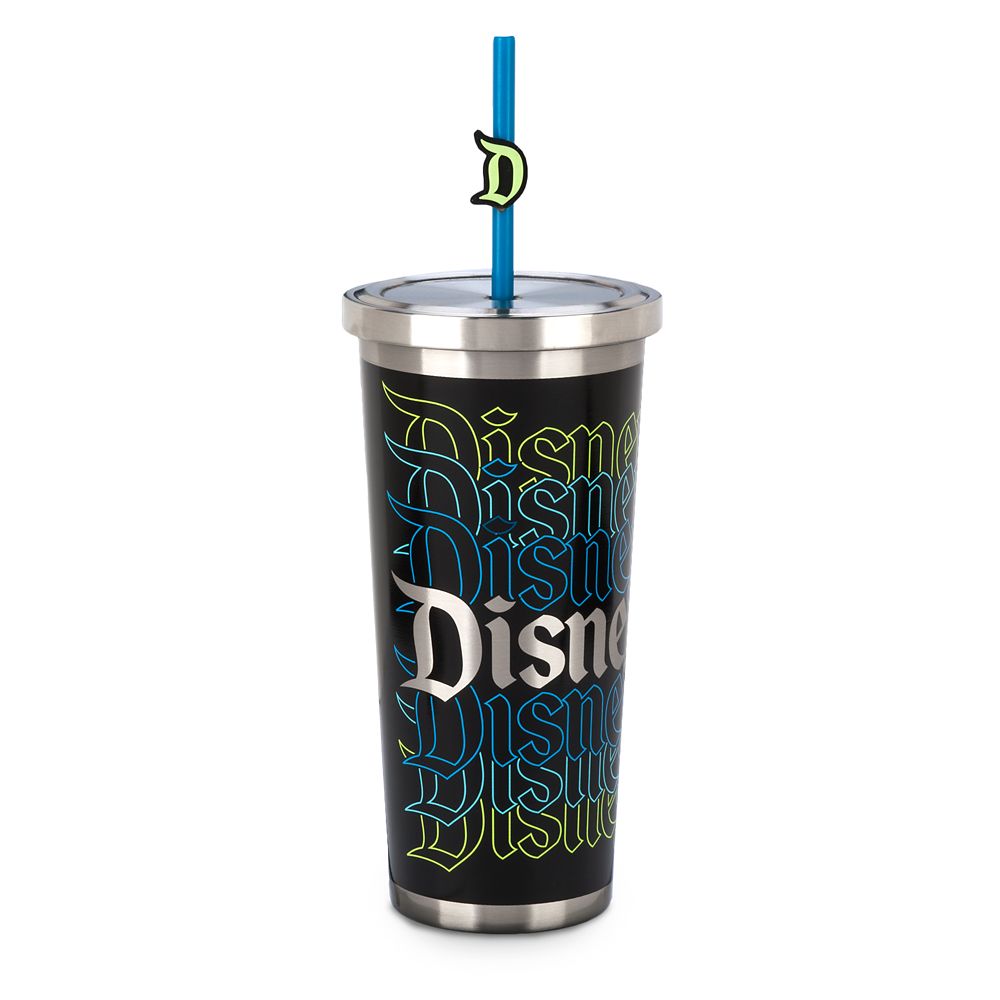 Disneyland Stainless Steel Tumbler with Straw