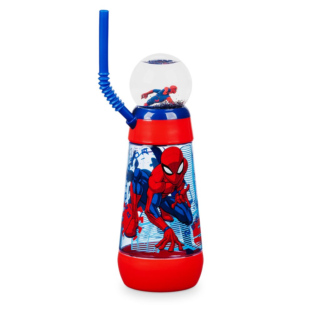 Spider-Man Snowglobe Tumbler with Straw