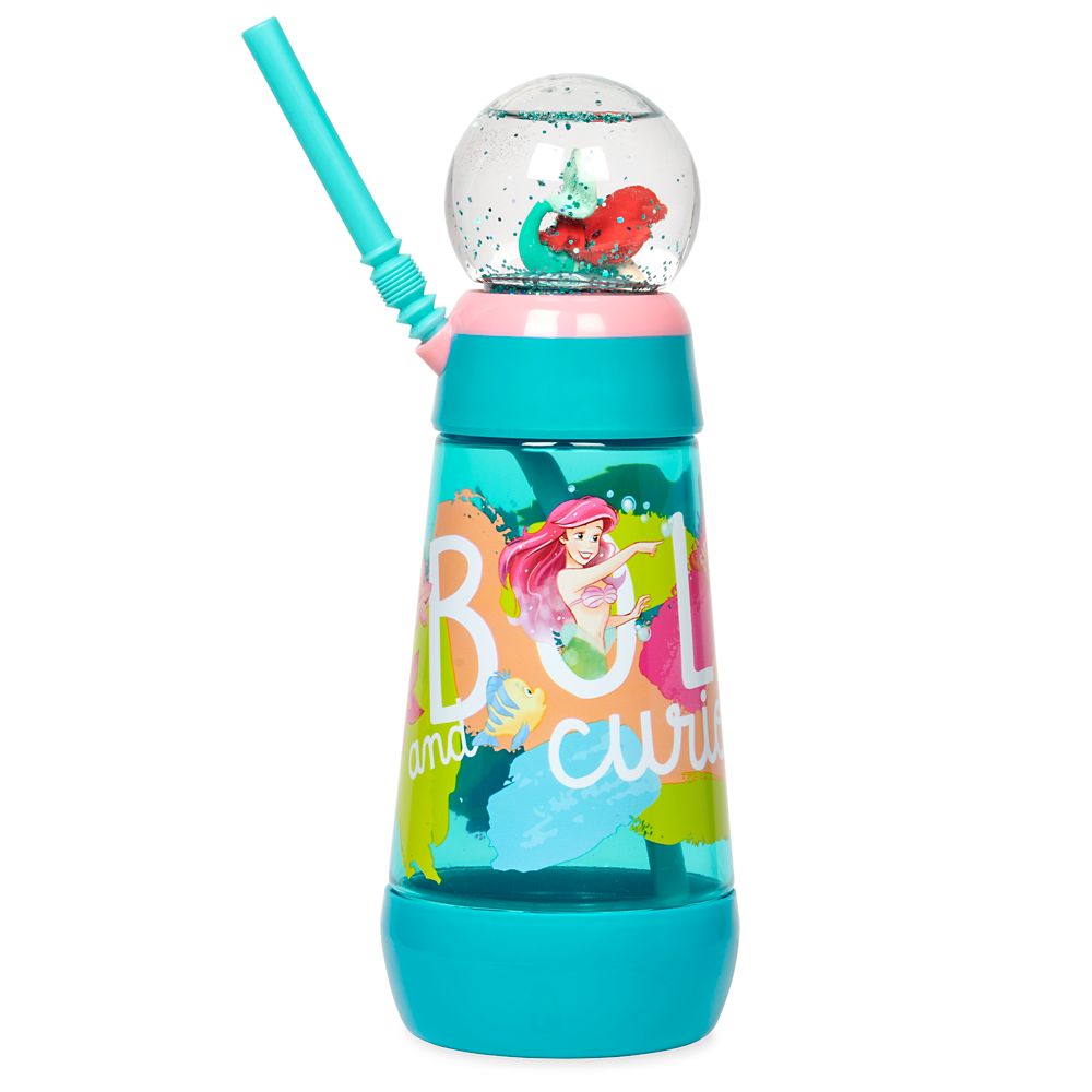 Ariel Snowglobe Tumbler with Straw – The Little Mermaid