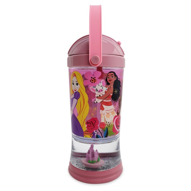 Princess Tumbler With Snow Globe - Disney Princess Sipping Cup With Straw  reviews in Bottles - ChickAdvisor