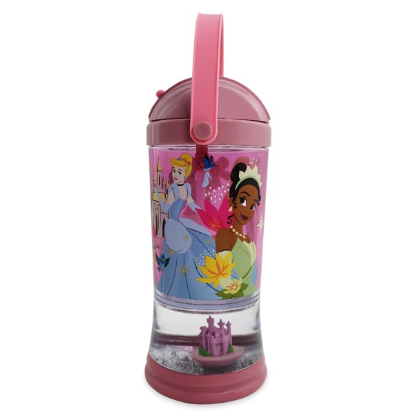 Princess Tumbler With Snow Globe - Disney Princess Sipping Cup