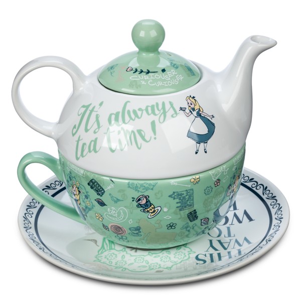 Alice in Wonderland Tea-for-One Set