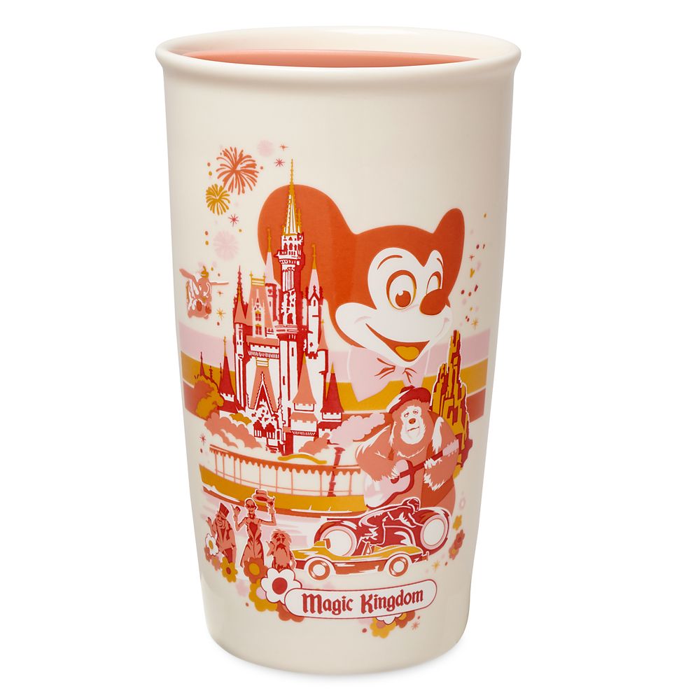 Magic Kingdom Starbucks Ceramic Travel Tumbler