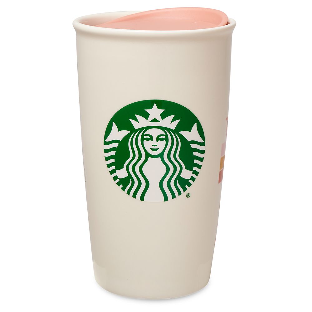 Magic Kingdom Starbucks Ceramic Travel Tumbler