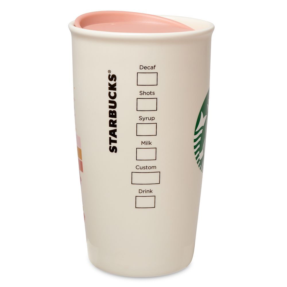 Magic Kingdom Starbucks Ceramic Travel Tumbler