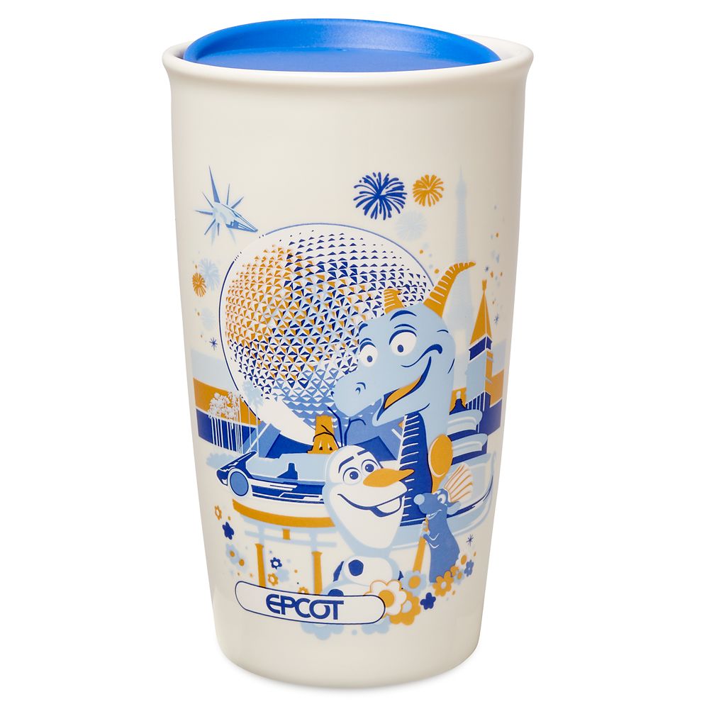 Epcot Starbucks Ceramic Travel Tumbler