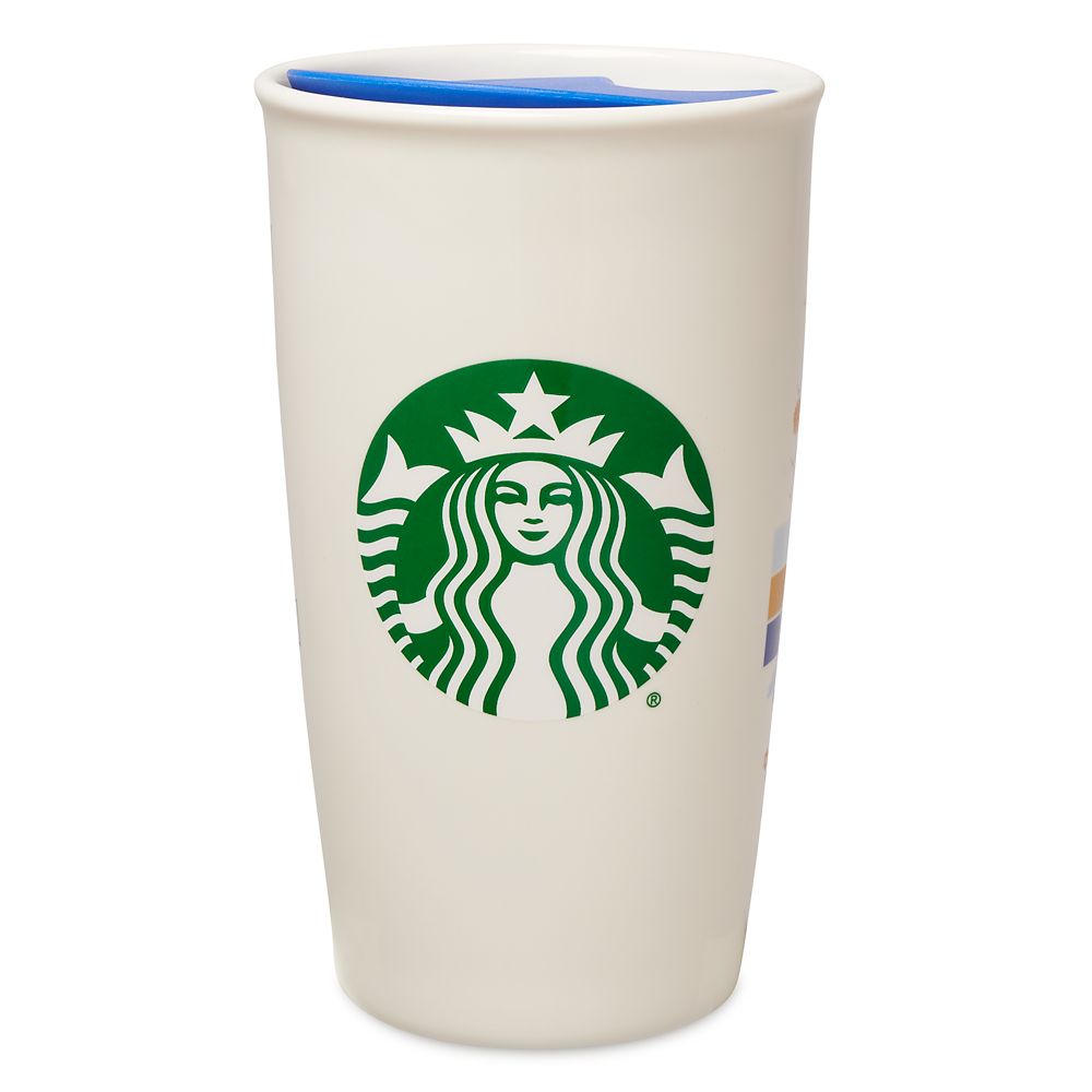 Epcot Starbucks Ceramic Travel Tumbler