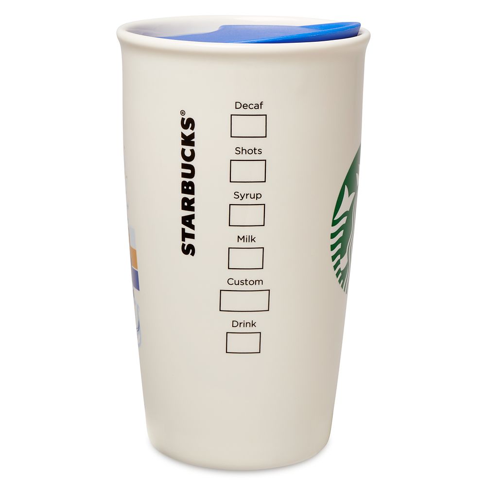 Epcot Starbucks Ceramic Travel Tumbler