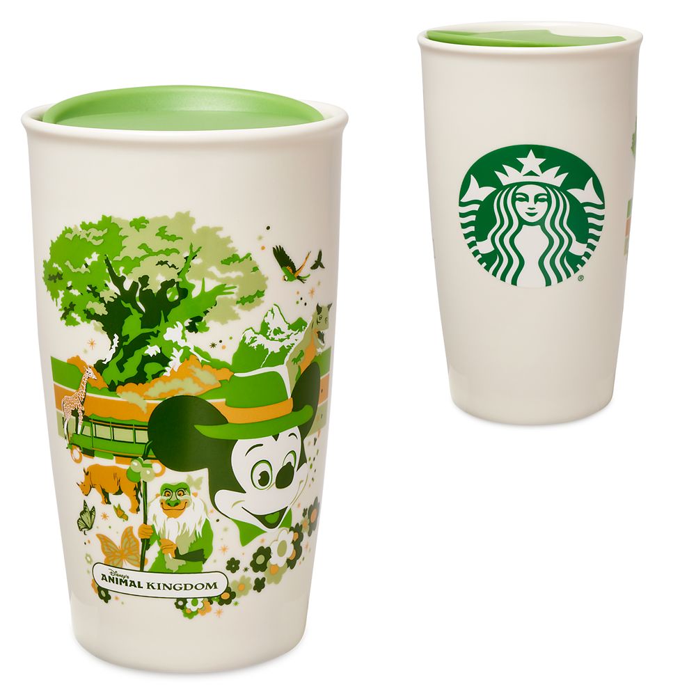 Disney’s Animal Kingdom Starbucks Ceramic Travel Tumbler now available