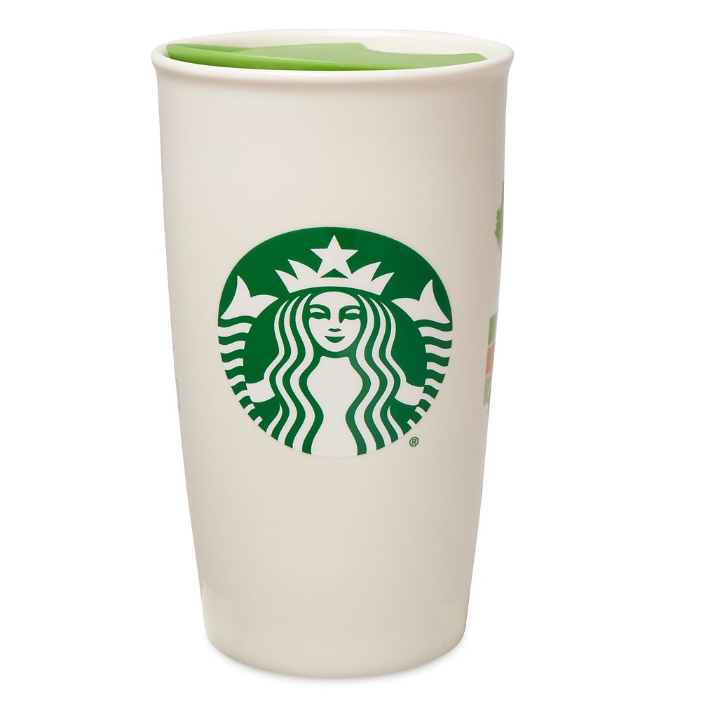 Disney's Animal Kingdom Starbucks Ceramic Travel Tumbler