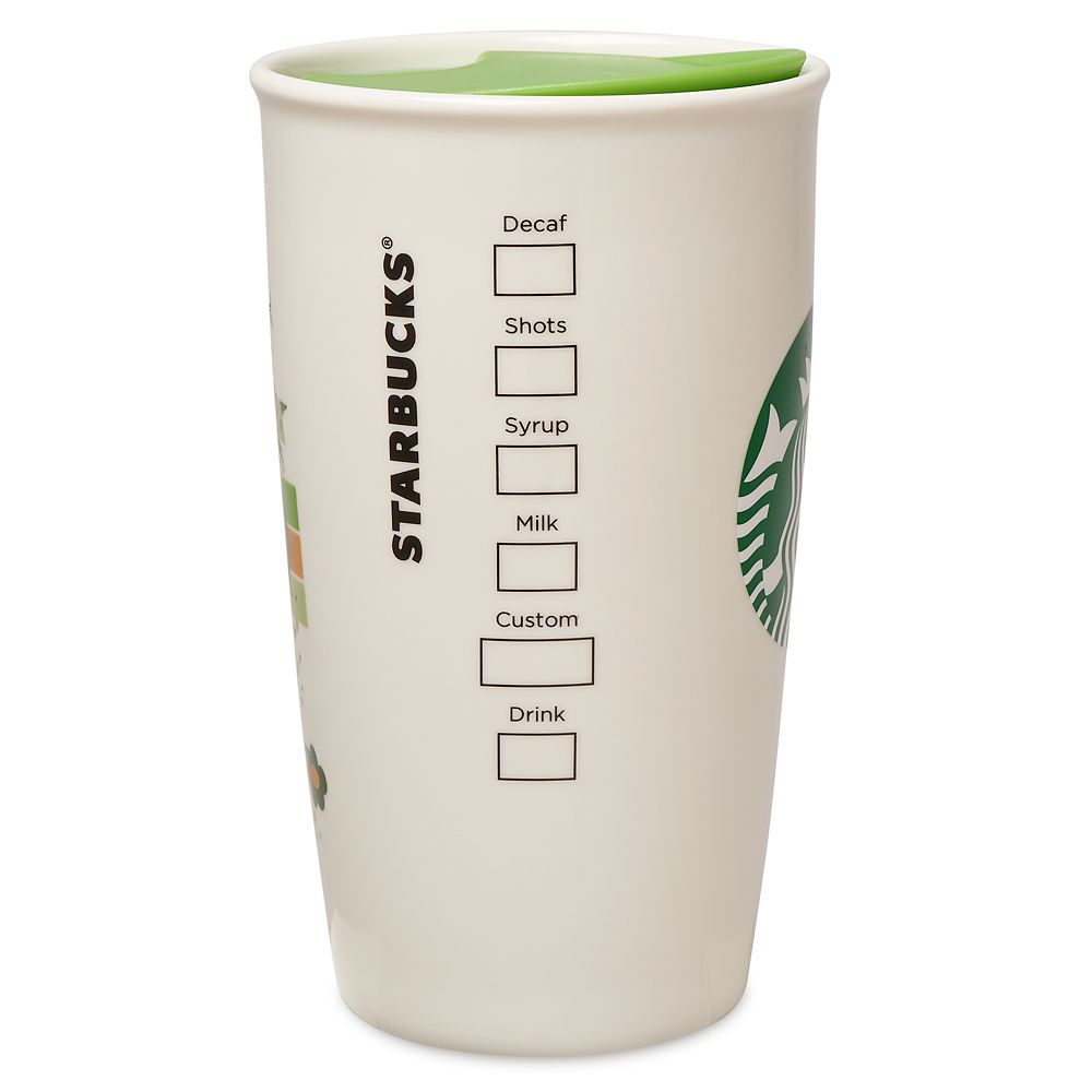 Disney's Animal Kingdom Starbucks Ceramic Travel Tumbler