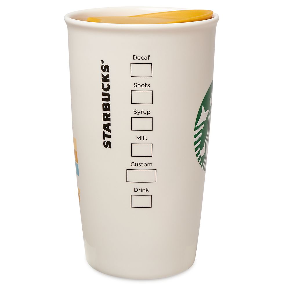 Disney's Hollywood Studios Starbucks Ceramic Travel Tumbler