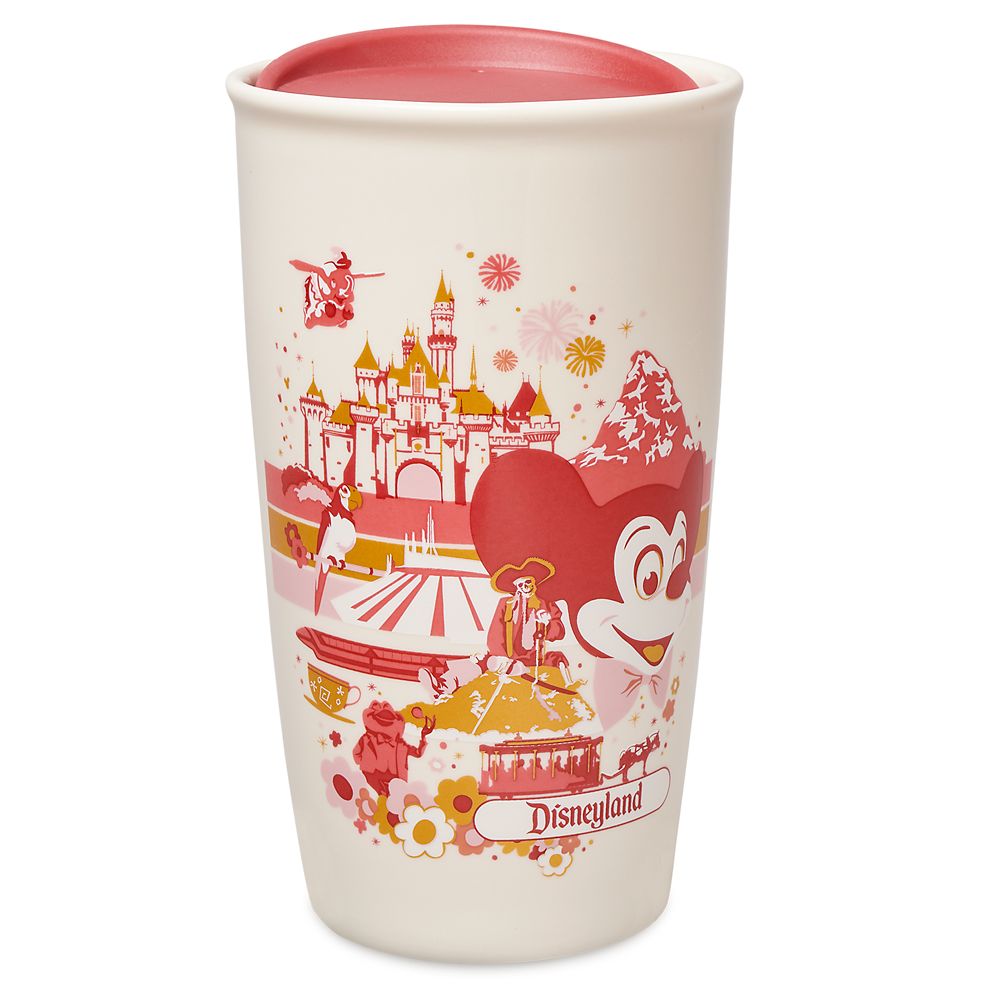 Disneyland Starbucks Ceramic Travel Tumbler