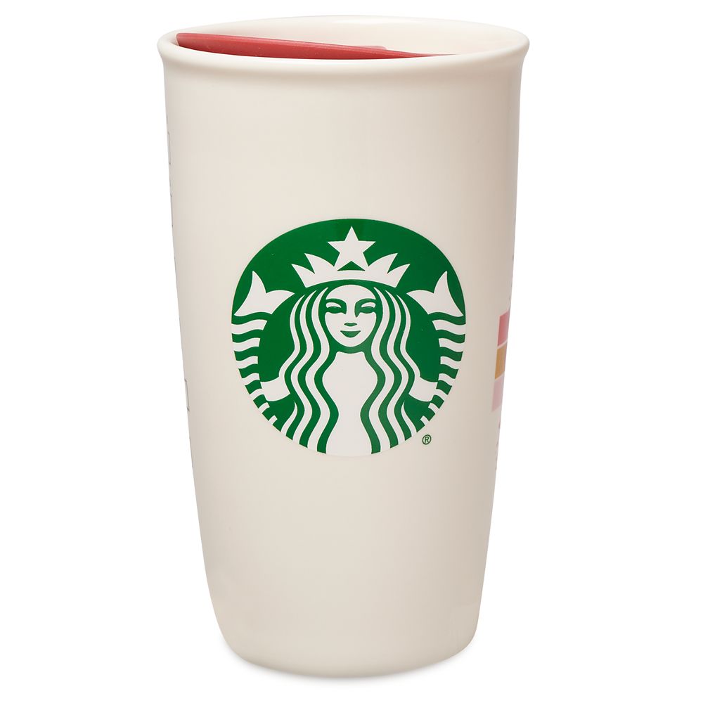 Disneyland Starbucks Ceramic Travel Tumbler