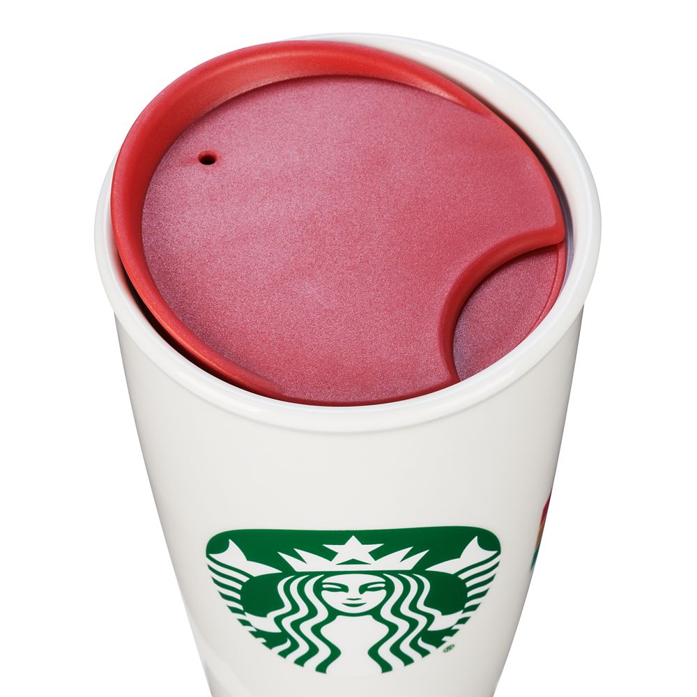 Disneyland Holiday Starbucks Ceramic Travel Tumbler