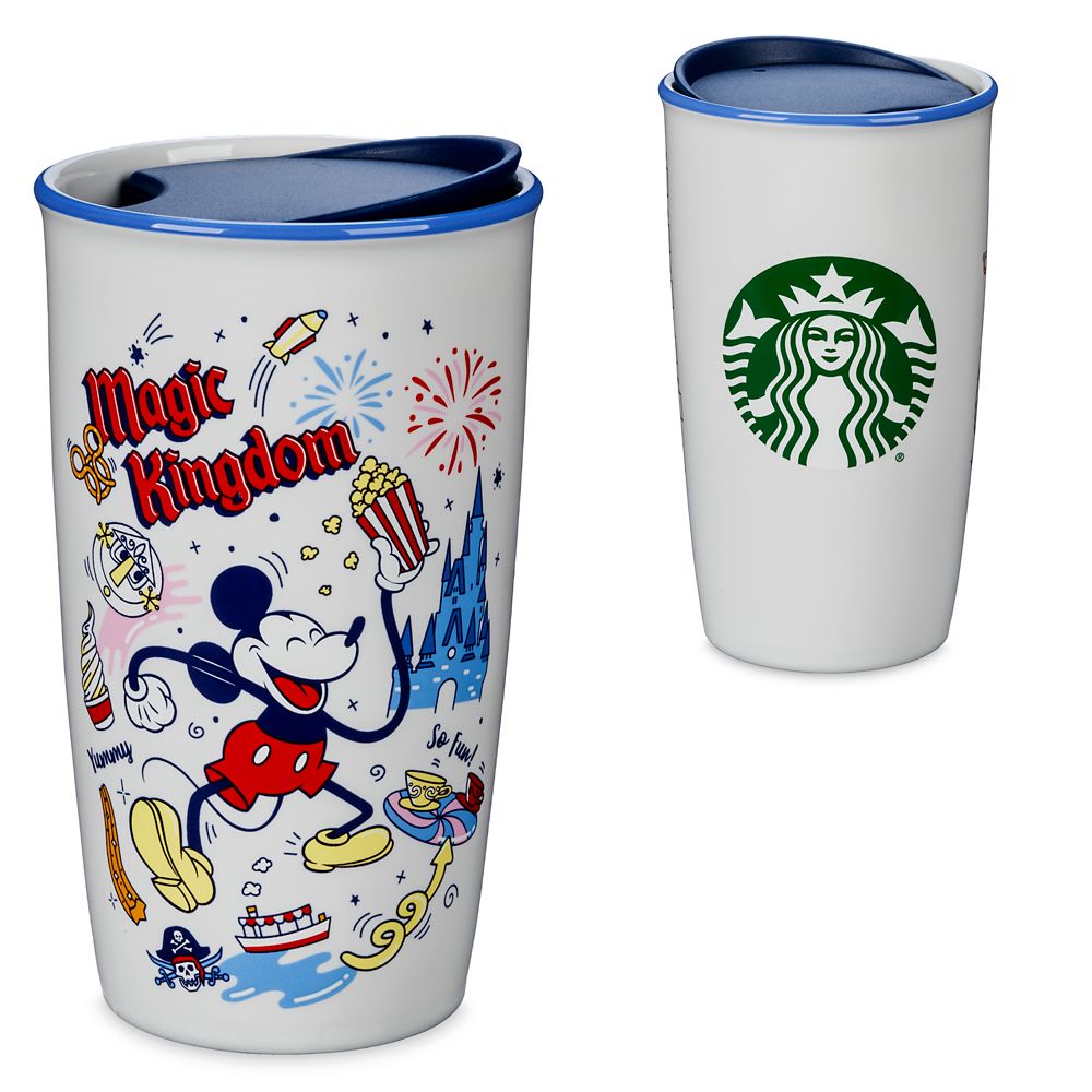 Magic Kingdom Porcelain Starbucks Tumbler is now available online