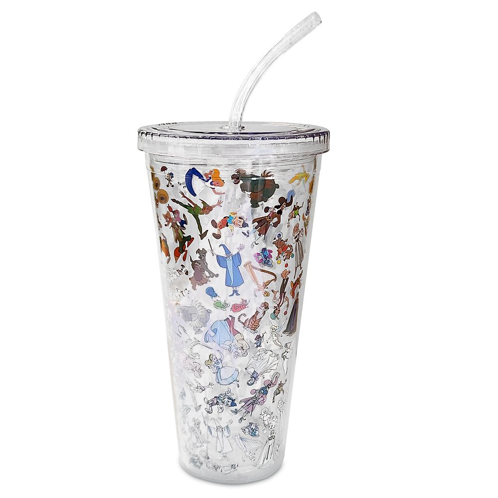 Disney Ink & Paint Tumbler with Straw – Large