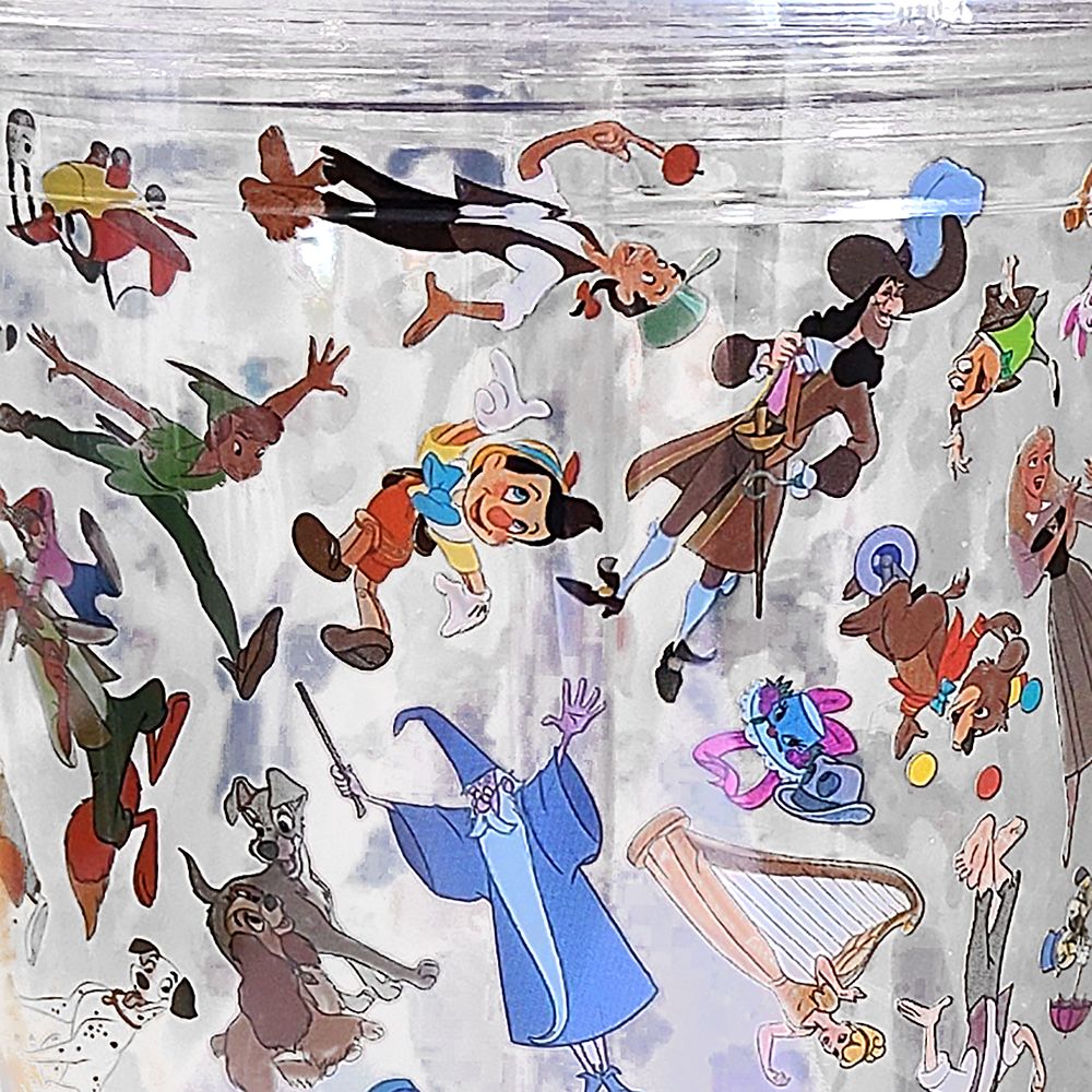 Disney Ink & Paint Tumbler with Straw – Large