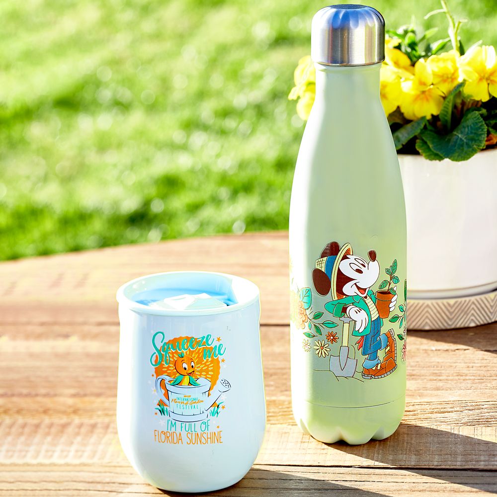 EPCOT International Flower & Garden Festival 2022 Stainless Steel Water Bottle