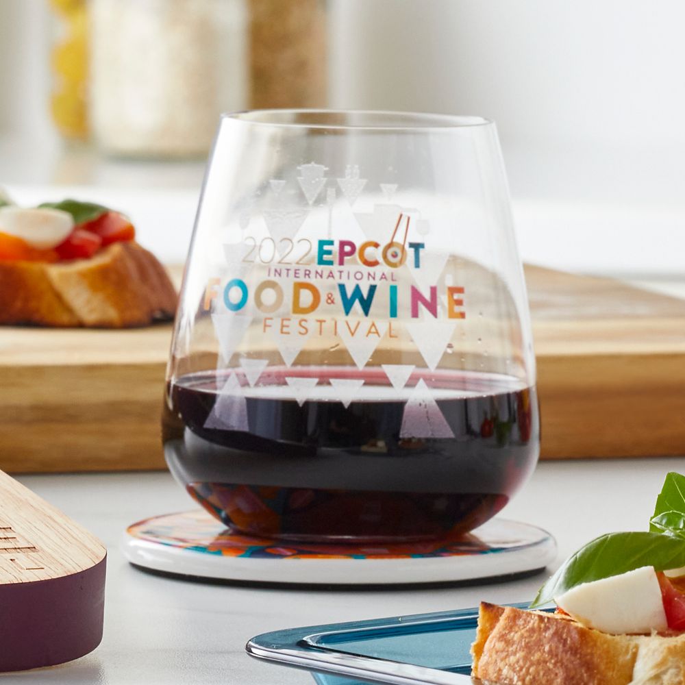 EPCOT International Food & Wine Festival 2022 Stemless Glass