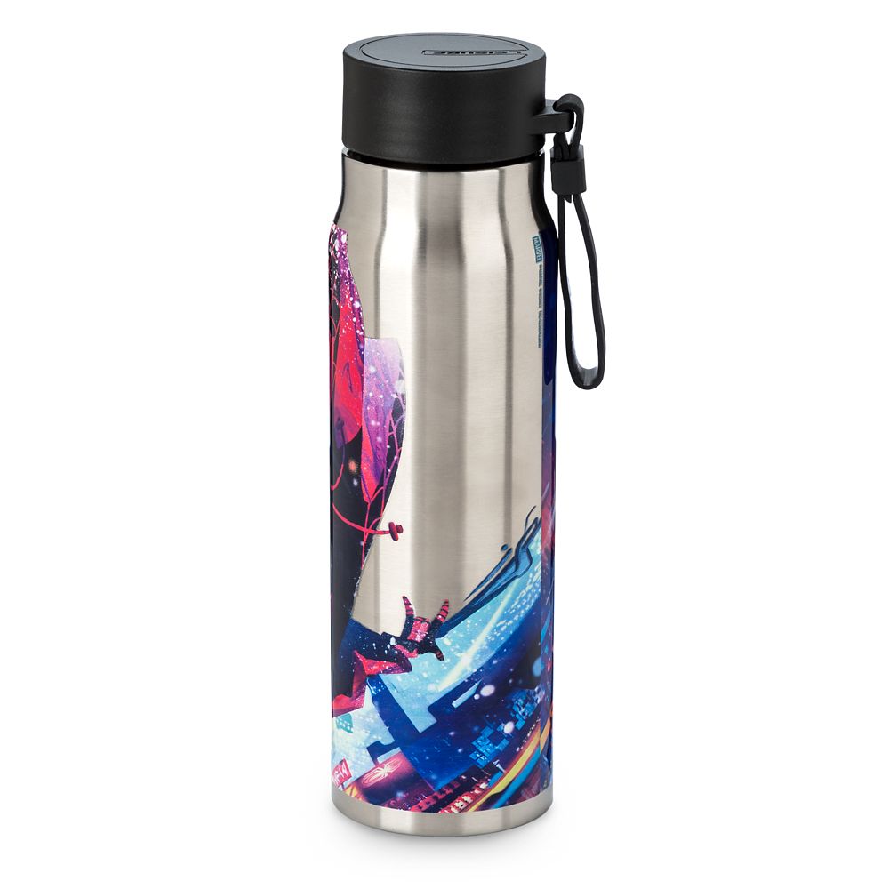 Miles Morales Artist Series Stainless Steel Water Bottle by Mateus Manhanini