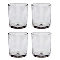 Mickey Mouse Blue Drinking Glasses Set