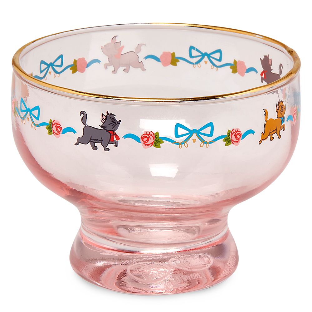 The Aristocats Dessert Glass Set by Ann Shen now out for purchase